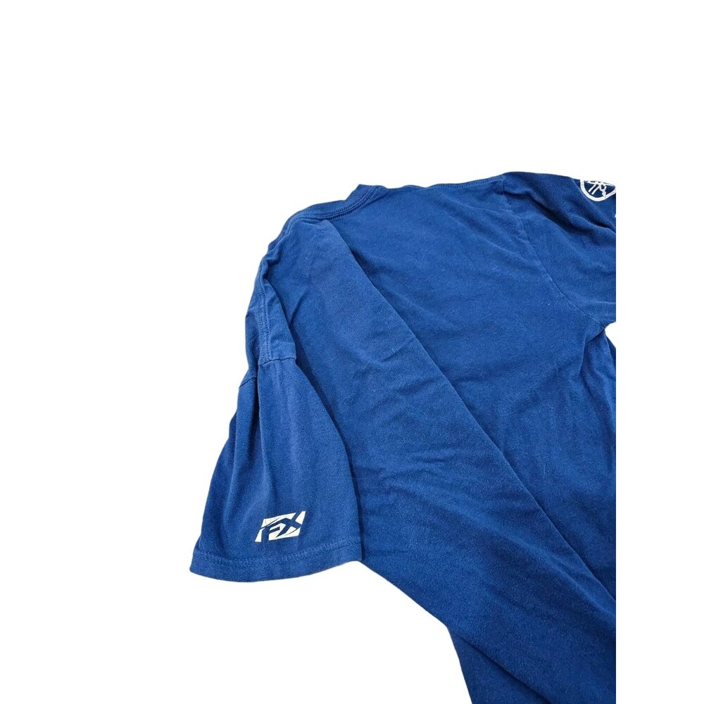 Yamaha Motorcycle FX  Racing T-shirt Blue Large - Picture 4 of 6